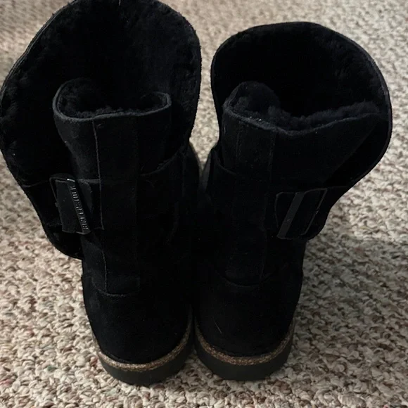 Birkenstock Black Suede Boots - Picture 3 of 3